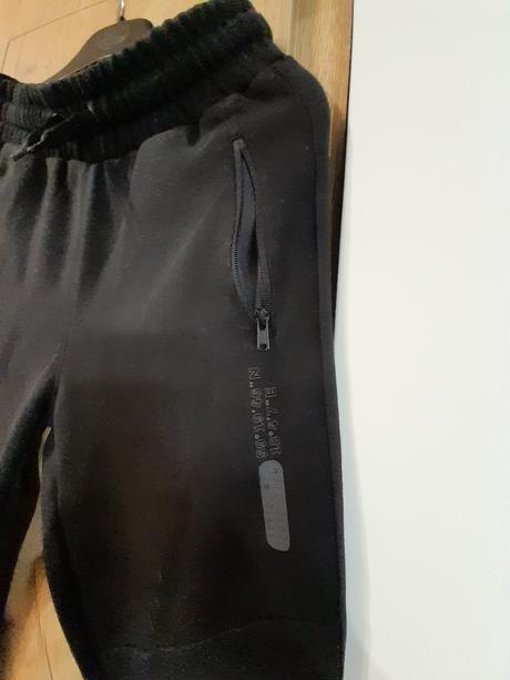 Jogger tepláky s vreckami na zips 158, h&m,158