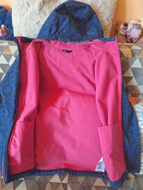 Dievčenská softshellová bunda, lewro,152