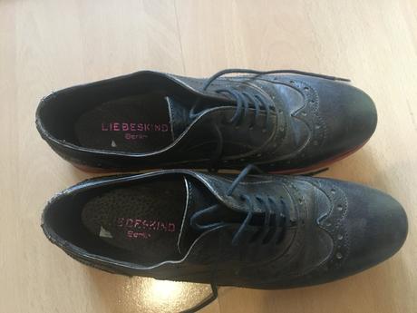 Kožené mokasíny oxfordky, 38