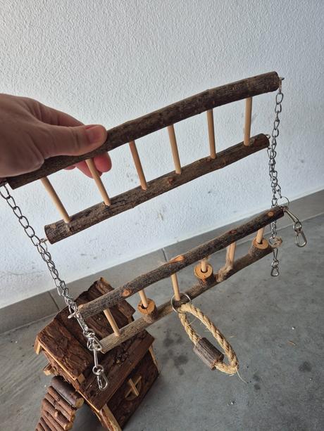 Klietka pre skrečka s prislušenstvom a krmivom,