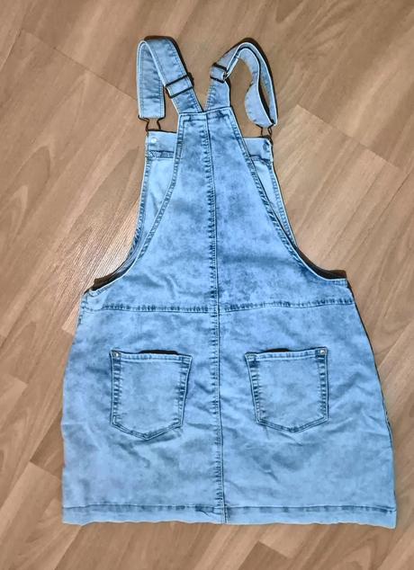 Riflové šaty na traky, 164