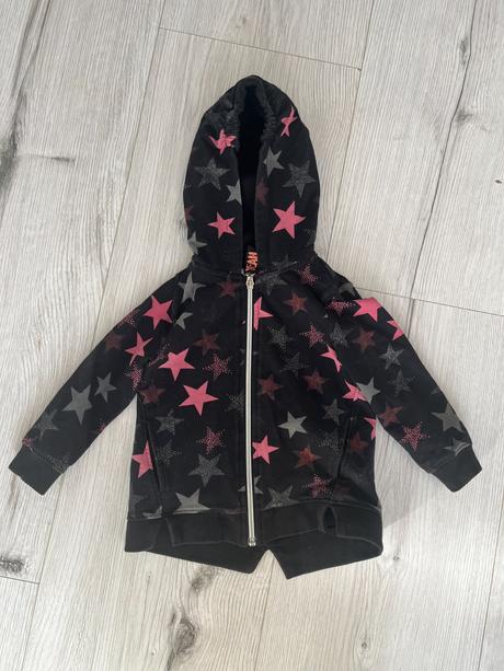 Čierna mikina s hviezdičkami (coccodrillo 92), coccodrillo,92