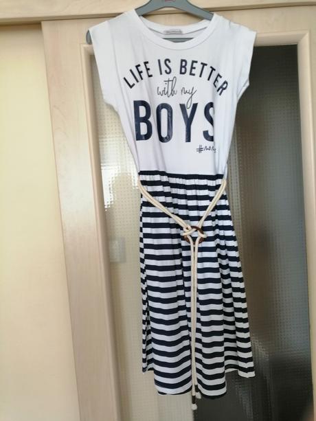 Námornícke šaty, m