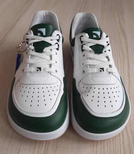 Barebarics wave - white & dark green 41, be lenka,41