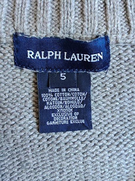 Ralph lauren originál dievčensky sveter, ralph lauren,116