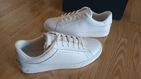 Zľava- kožené tenisky tommy hilfiger, tommy hilfiger,41