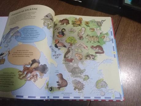 Kniha môj prvý obrázkový atlas,