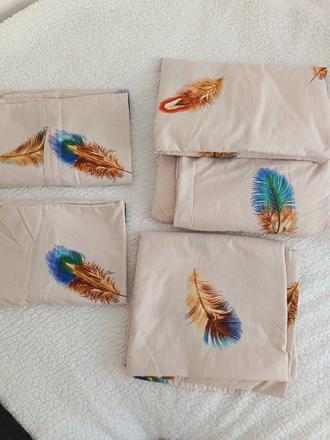 Postelne pradlo2vankus+2paplon+plachta, šírka (cm): 140,dĺžka (cm): 200