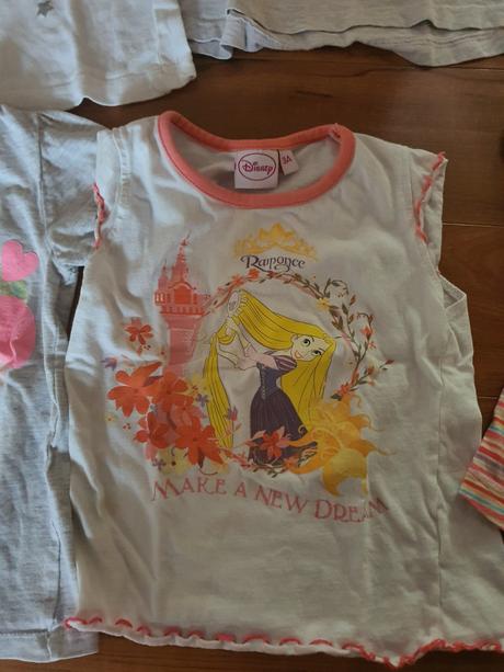 Tričká krátky rukáv letné veci 92 kus 0.5 cent, 86–98