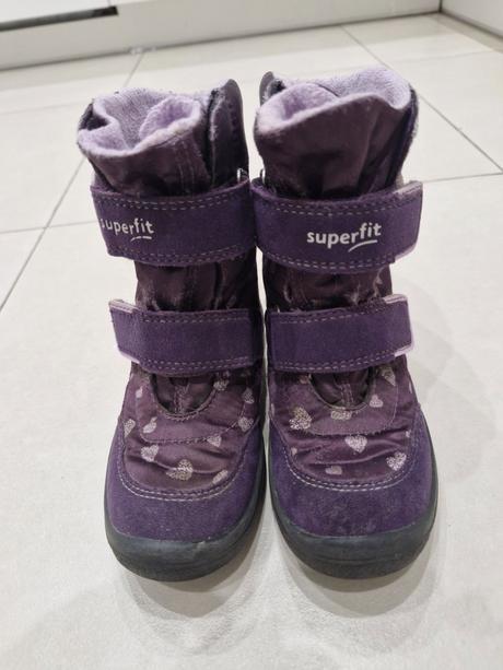 Krásne fialové čižmičky 28, superfit,28
