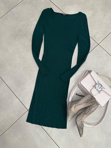 Zelené amisu šaty, amisu,s