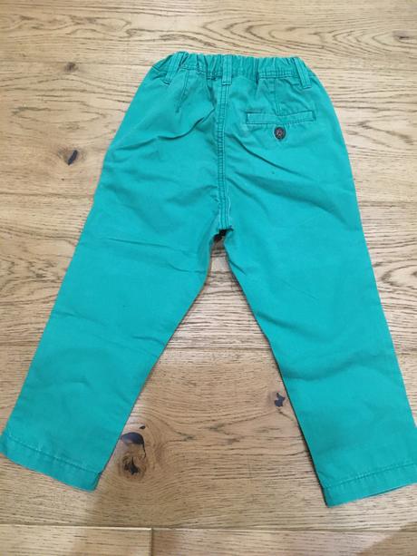 Zelene nohavice, h&m,86