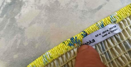 Korzetový crop, bershka,m