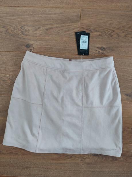 Semišová suknička, new look,38