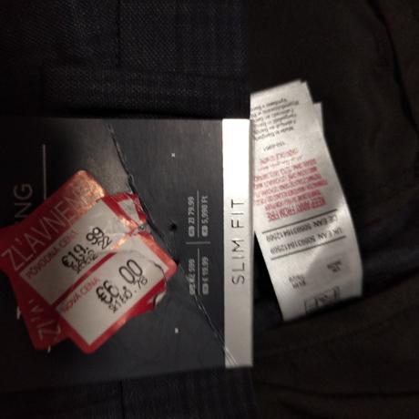 Pánske nohavice, f&f,38