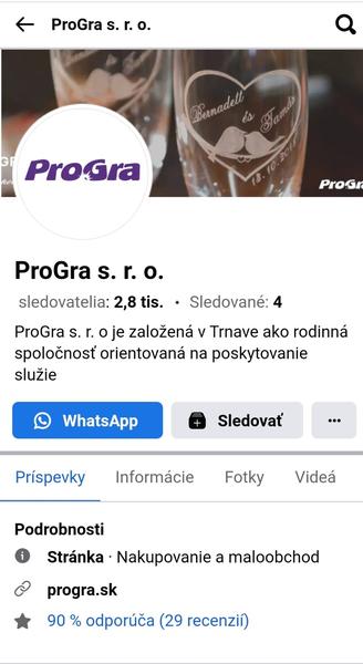 Skúsenosti s objednávkami z www.progra.sk