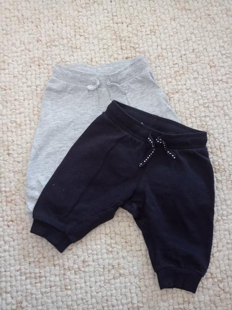 Tepláky 2ks, h&m,68
