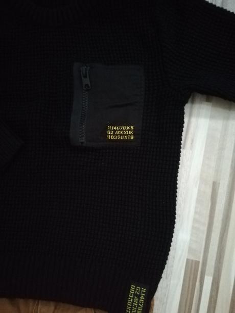 Čierny svetrík, h&m,98