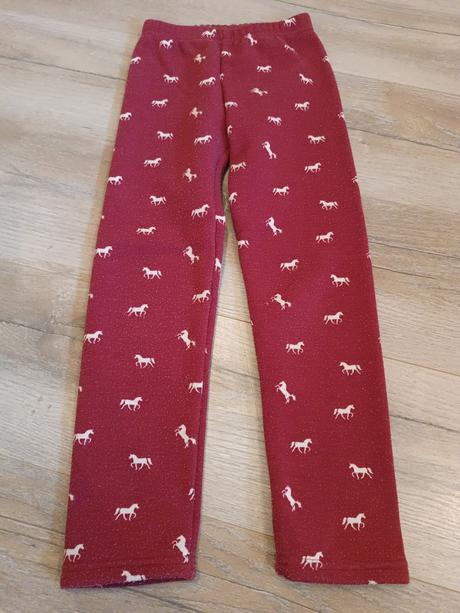 Zateplené nohavice legíny, topolino,110