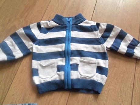 Svetrík zn. tiny baby - na 3-6 mes., tiny ted,68