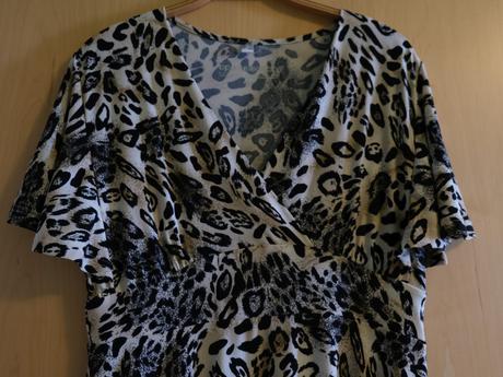 Úpletové šaty leopard, 40