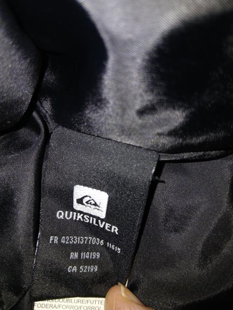 Lyžiarska bunda quiksilver 10 000 +oteplovaky, quiksilver,158
