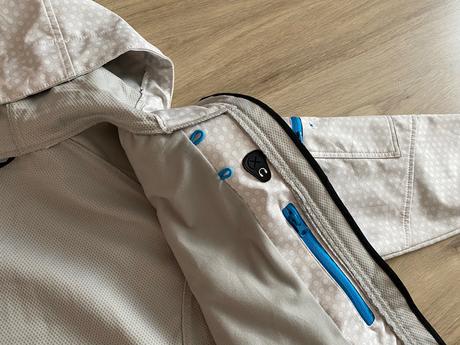 Dámska nepremokavá bunda nanok 5000, 38