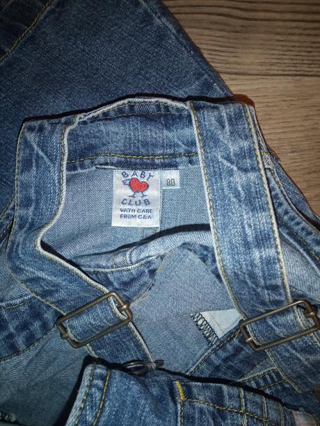 Sukňa riflova, baby club,80