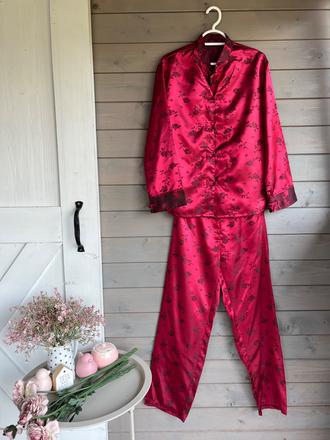 Damske satenove pyzamo tchibo, tchibo,s