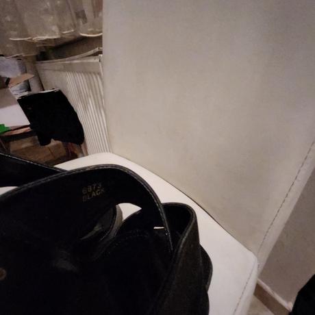 Čierne šľapky na platforme, 38