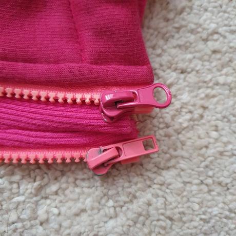 Kabátik mikina na nosenie, s