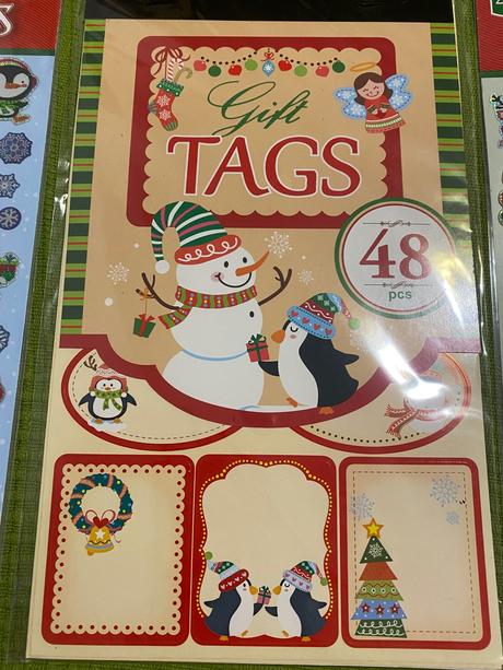 Krásne dekoratívne vianočné nálepky 3 druhy,