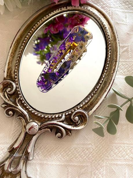 Ručne vyrobené živicové sponky do vlasov, 