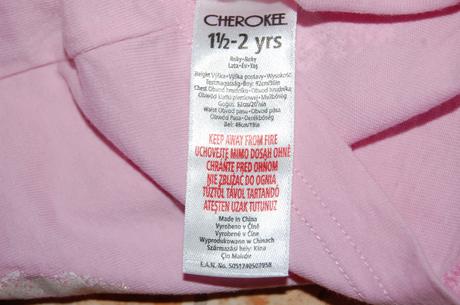 Tričko pre kočku s trblietkami, cherokee,86