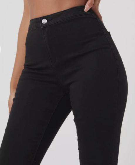 Dámske rifle s vysokým pásom, s