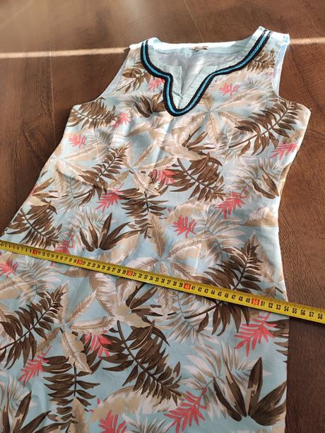 Dámske ľanové šaty, l