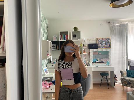 Pekné tričko pre slečnu, s