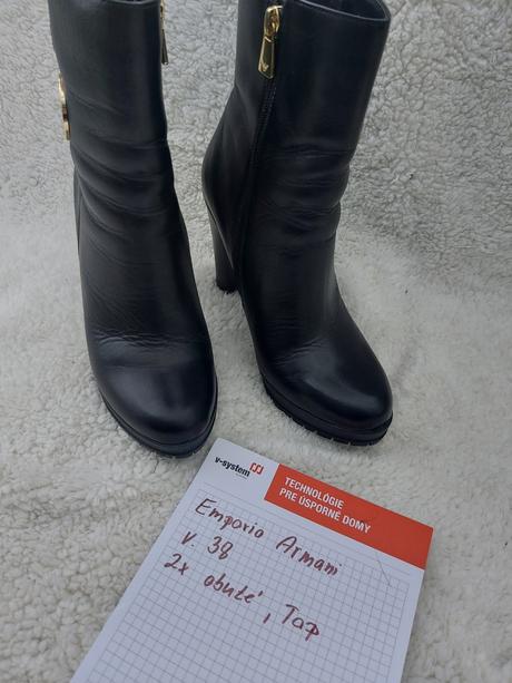 Prechodné čižmy, armani,38