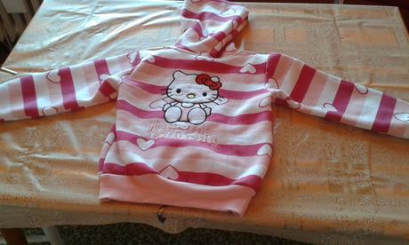 Mikina hellou kitty 122/128, 122