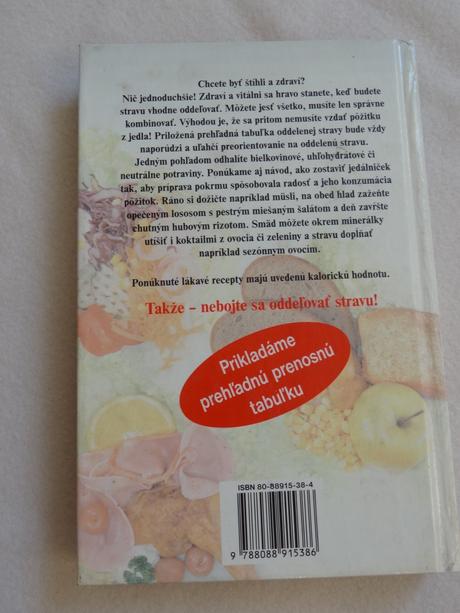 Oddelená strava kniha, 
