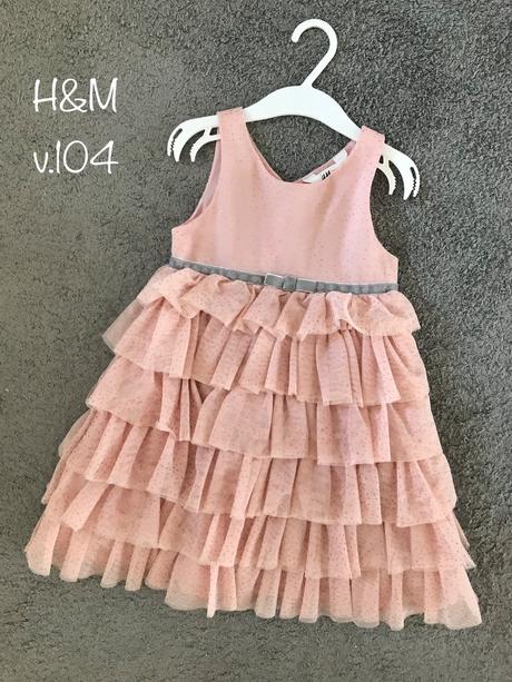 Slávnostné šaty h&m v.104, h&m,104