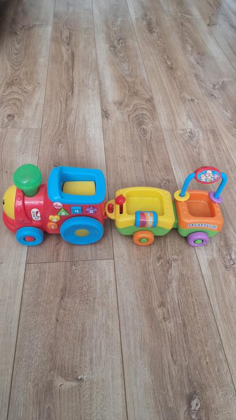 Interaktívny hrací vláčik zn. fisher price, 