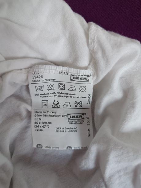 Plachy do detske postielky, šírka (cm): 60,dĺžka (cm): 120