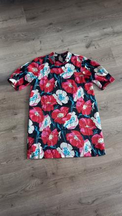 Kvetované šaty zara m, zara,m