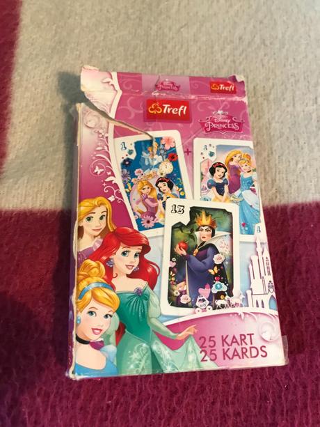 Karty čierny peter - princezné,