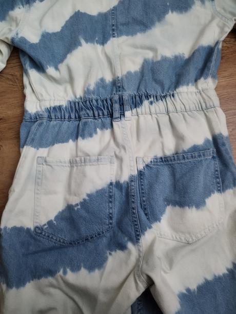Denimový overal, bershka,m