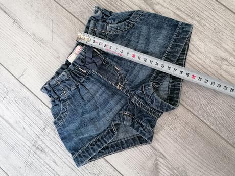 Krásne riflové kraťasy, old navy,80