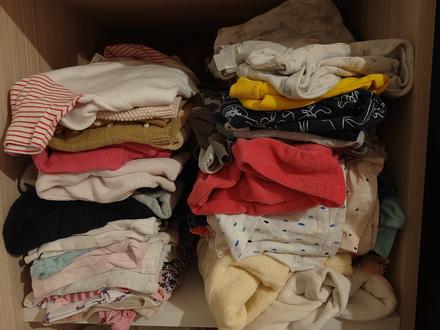 Balík 30 kusov 10 eur veľkosť 68 až 80, 68–80