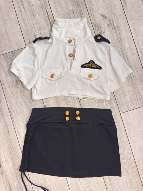 Kostym pilotky shein, s