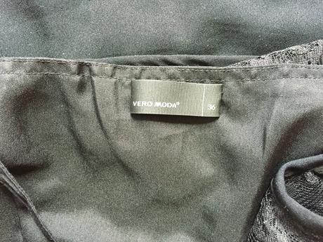 Asymetrické šaty s čipkou, vero moda,36